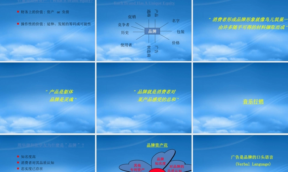世界著名广告策划公司——品牌管理之道