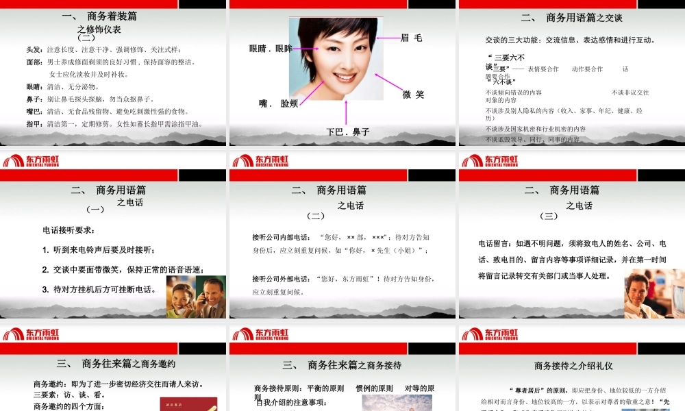 《员工行为礼仪规范》