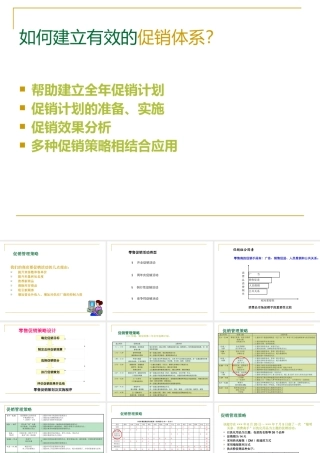 【项目管理】品牌的促销课件