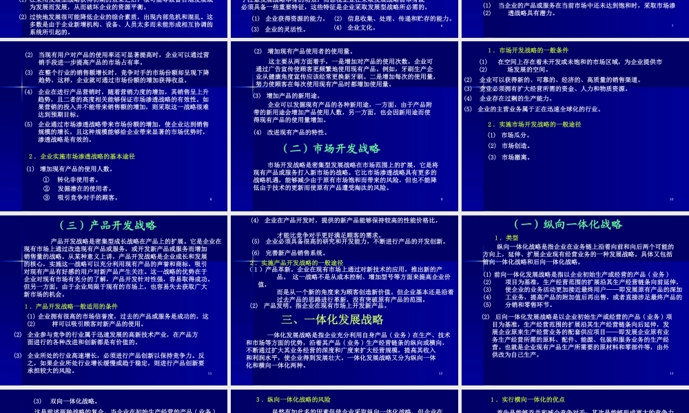 《战略管理EMBA课程》整套教授讲义05
