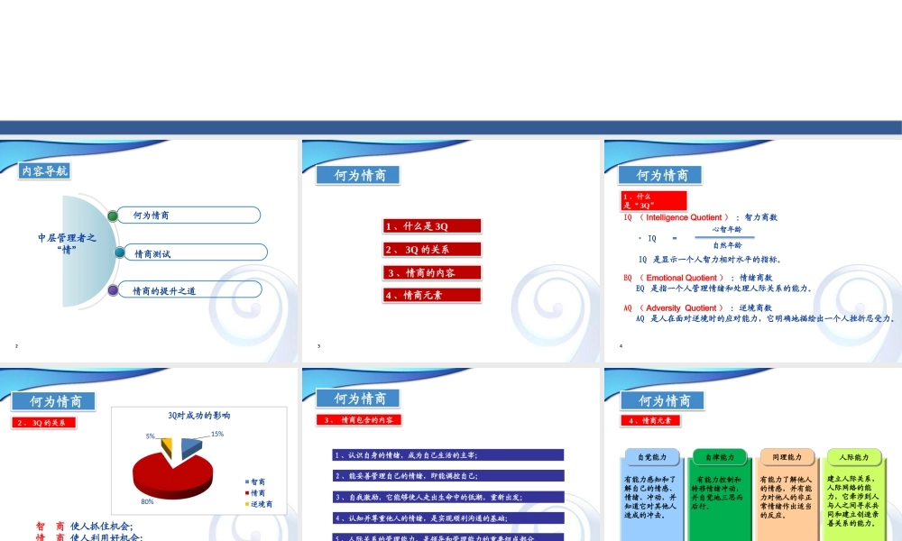 【演讲版】中层管理者的管理技巧提升(第七讲)