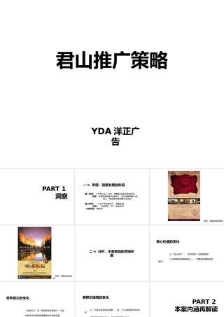 【洋正】君山推广策略