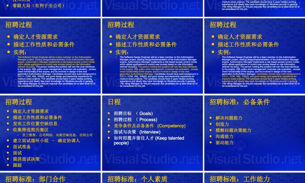 《招聘成功人才-著名公司案例》