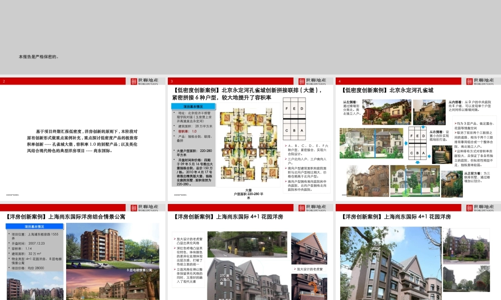 世联_低密度产品的极致容积率创新_10P