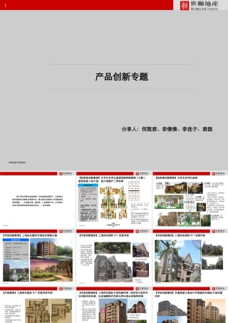 世联_低密度产品的极致容积率创新_10P