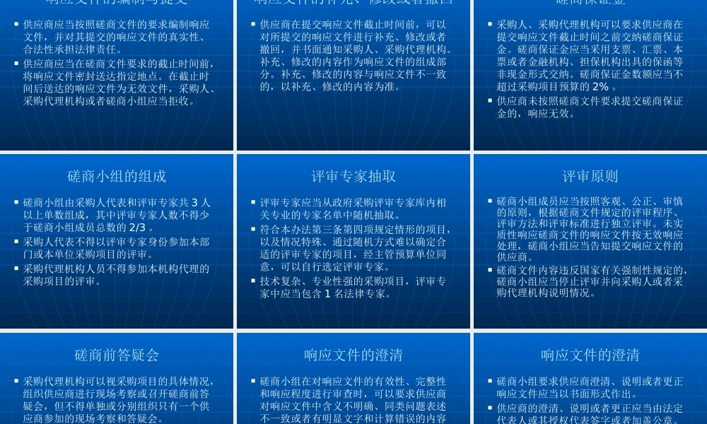 《政府采购竞争性磋商采购方式管理暂行办法》的理解与