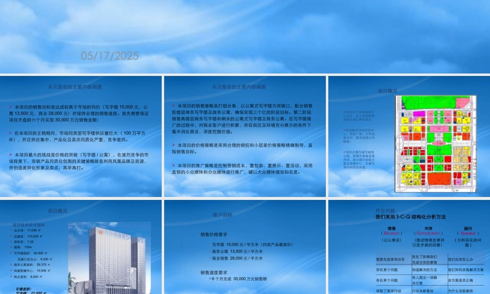 世联_凤凰大厦形象定位及策略