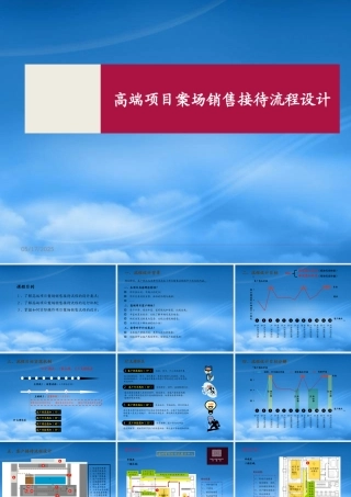 世联_高端项目案场销售接待流程设计_34P