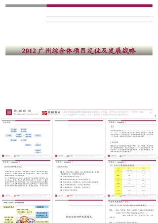 世联_广州综合体项目定位及发展战略_180p_XXXX年_案例