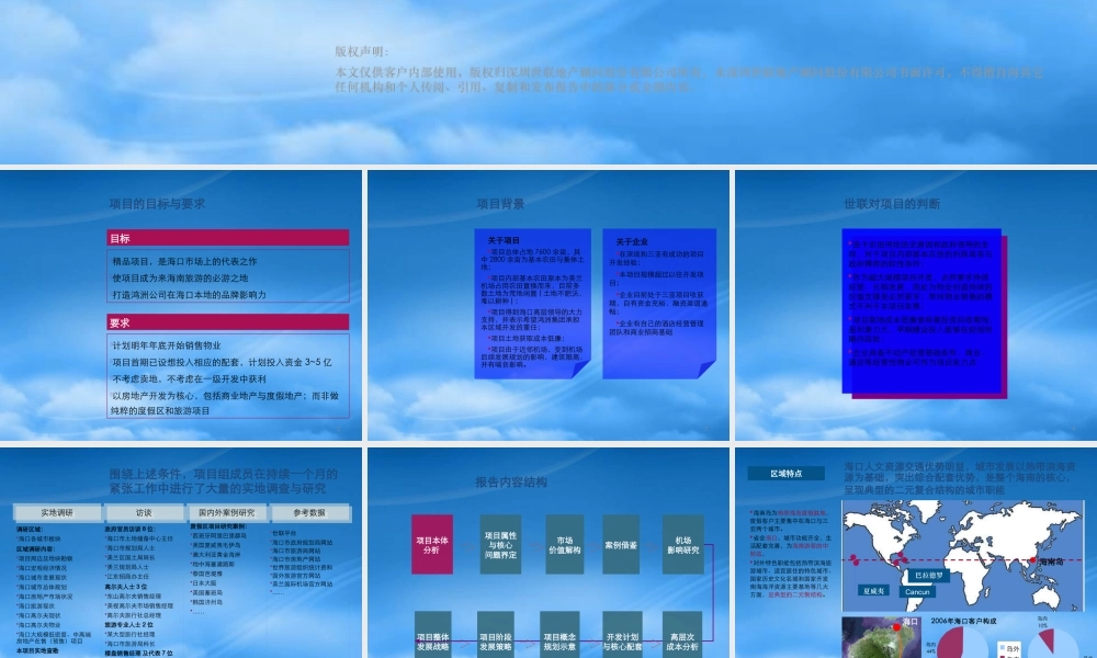 世联_海口鸿洲美兰项目整体定位区域规划设计建议_187PPT