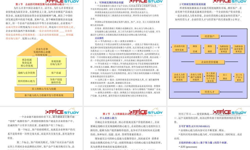 【资料】MBA人力资源管理实战教程-绝对超值
