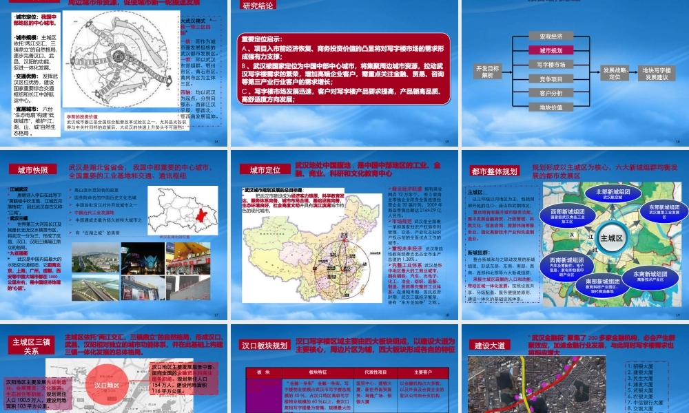 世联_湖北武汉新华路项目定位报告_249P_XXXX年_汉江恒