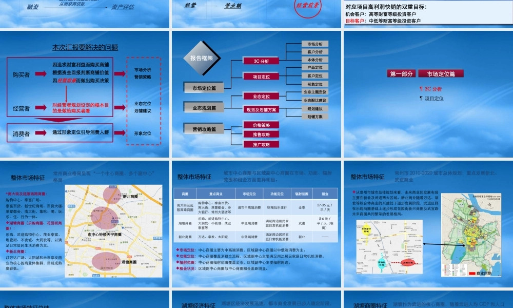 世联_江苏常州万博湖塘工商所项目商业策略总纲_115页_XXXX年