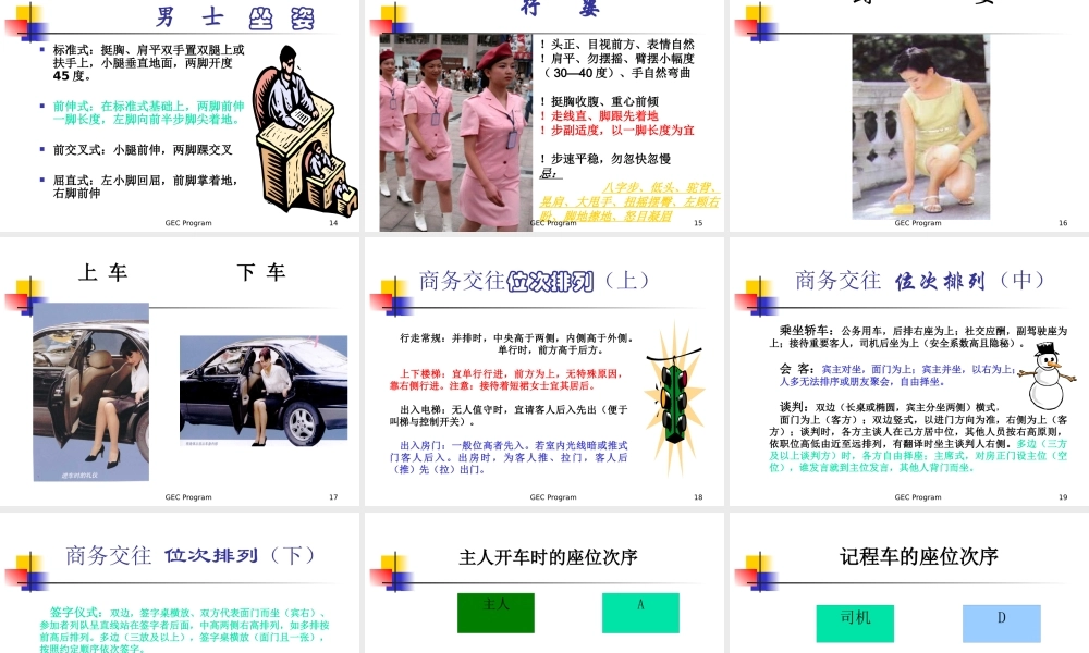 〖职场培训〗商务礼仪