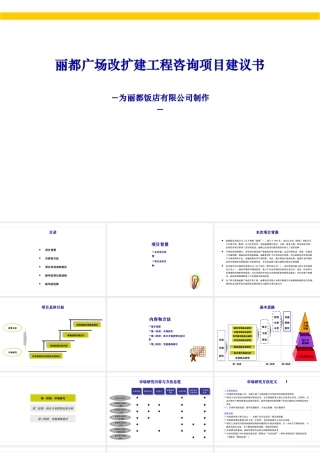 ×××机场改建咨询项目建议书