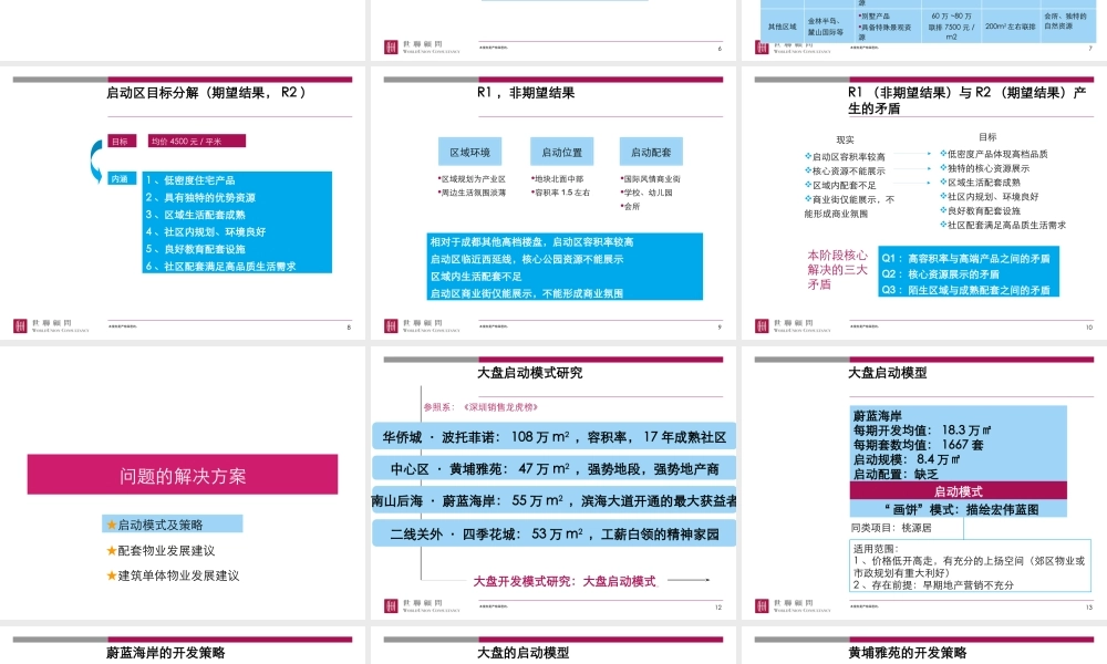 世联_某地产成都高端社区项目战略定位及物业发展建议_132PPT
