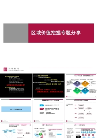 世联_区域价值挖掘专题研究_80PPT