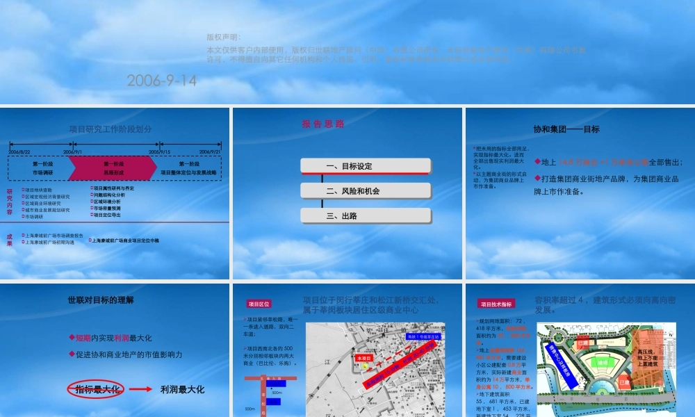 世联_上海康城前广场项目商业定位报告_82页