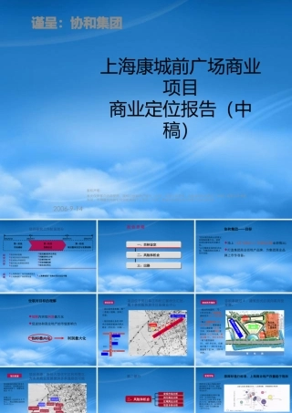 世联_上海康城前广场项目商业定位报告_82页