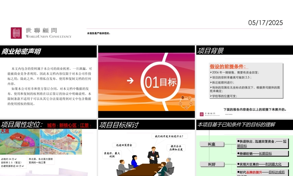 世联_时代地产惠州项目发展战略-101PPT