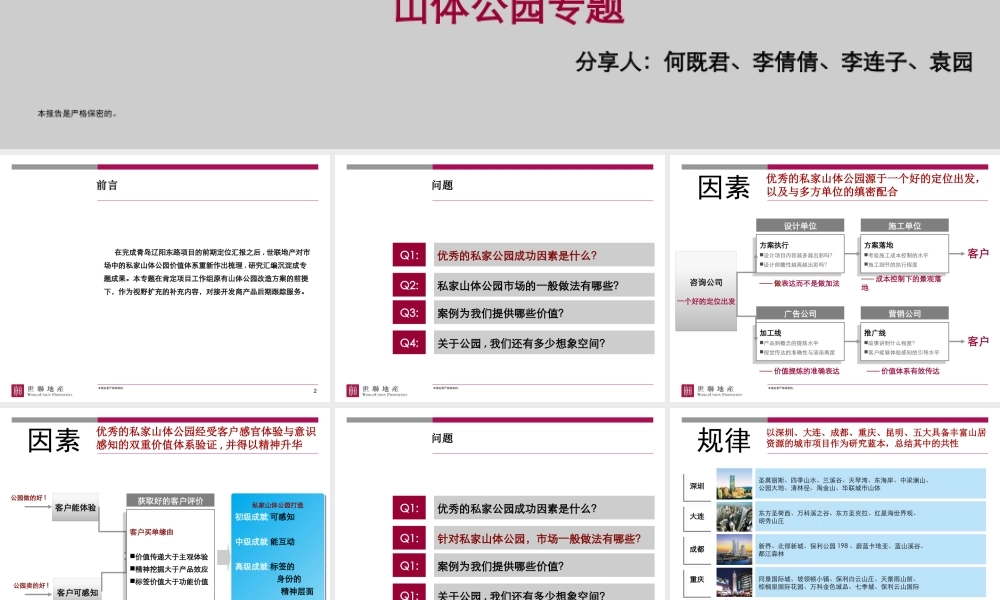 世联_私家山体公园产品专题研究_54PPT