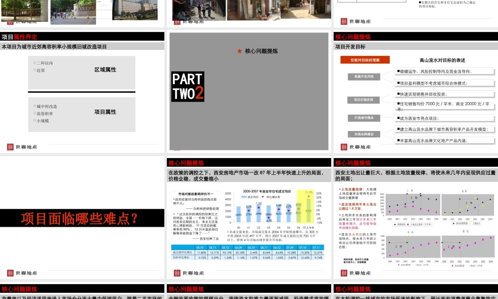 世联_西安高山流水仁厚庄项目整体定位及发展战略报告_267PPT