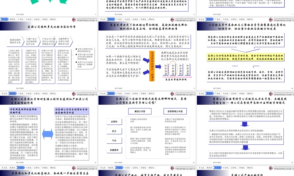 ××公司组织管理体系设计方案（PPT 228页）