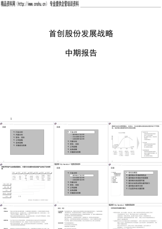 ××股份发展战略中期报告（PPT180页）