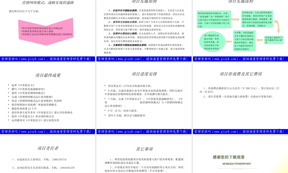 ××股份有限公司管理咨询项目建议书