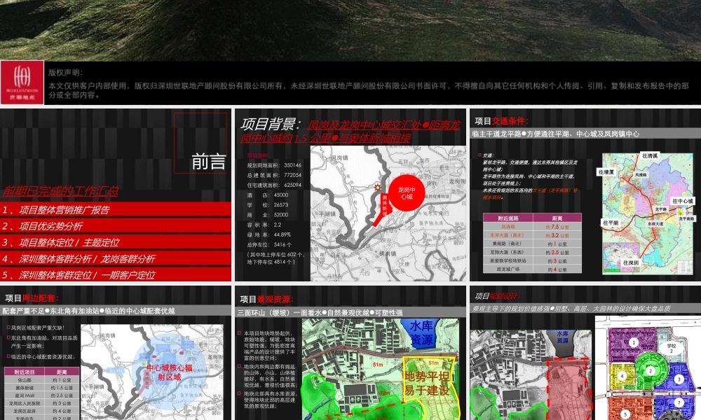 世联_益田大运城邦_项目销售执行投标报告_143PPT