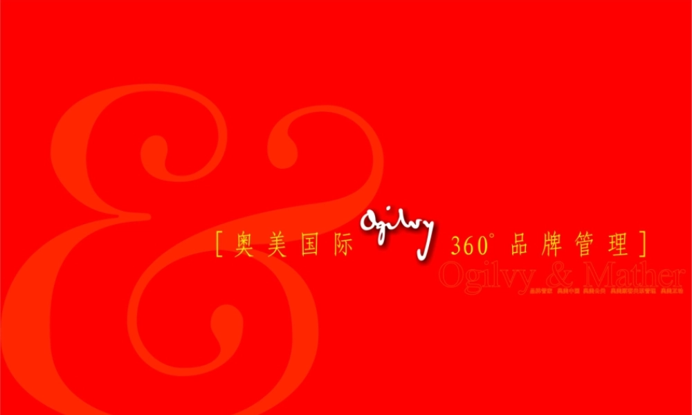 ××国际360度品牌管理(PPT 305)