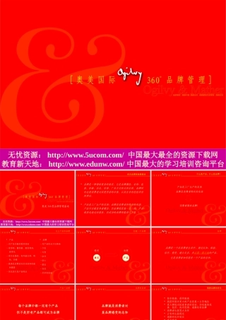 ××国际360度品牌管理(推荐ppt305)
