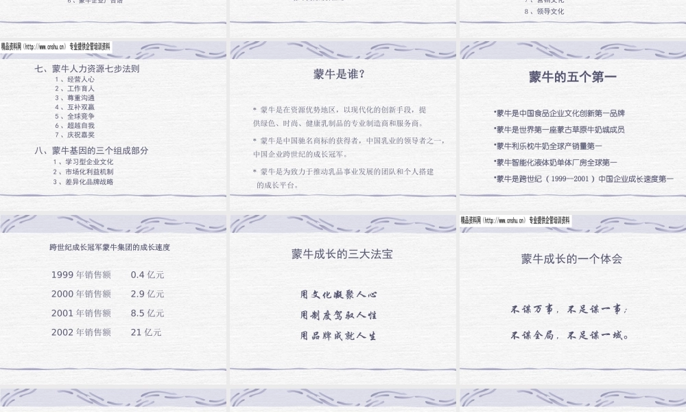 ××集团《企业文化手册》.