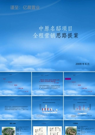 世联_郑州亿晨_中原名邸项目全程营销思路提案