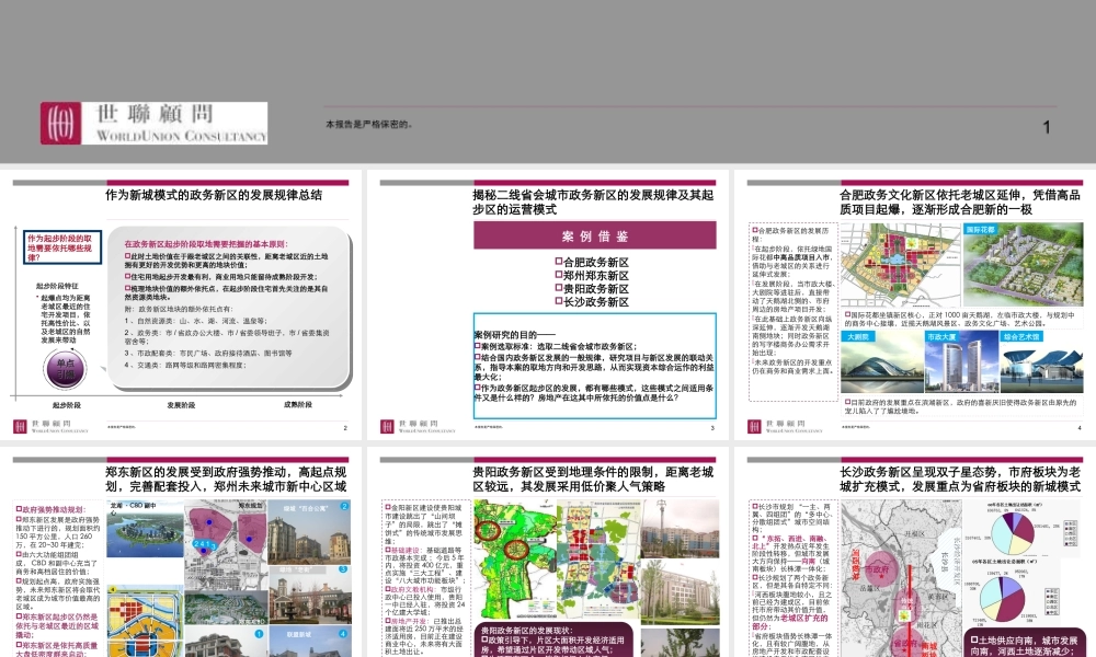 世联_政务新区发展规律研究_9P