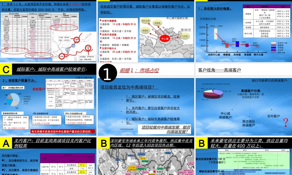 世联_中信_深圳龙岗旧改复合性城际中心项目第二阶段报