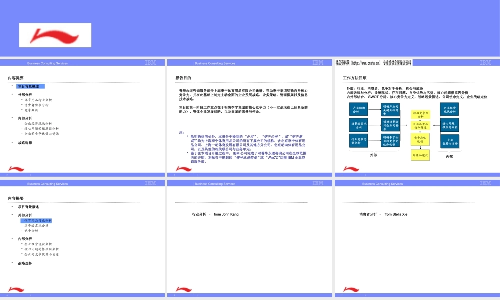 ××集团公司战略探讨报告(2)