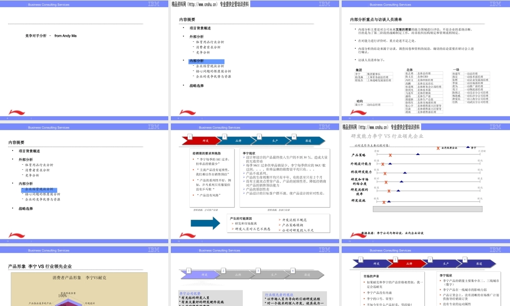 ××集团公司战略探讨报告(2)