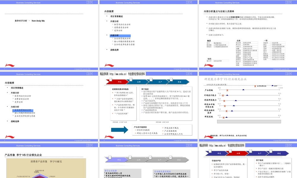 ××集团公司战略探讨报告（PPT33页）