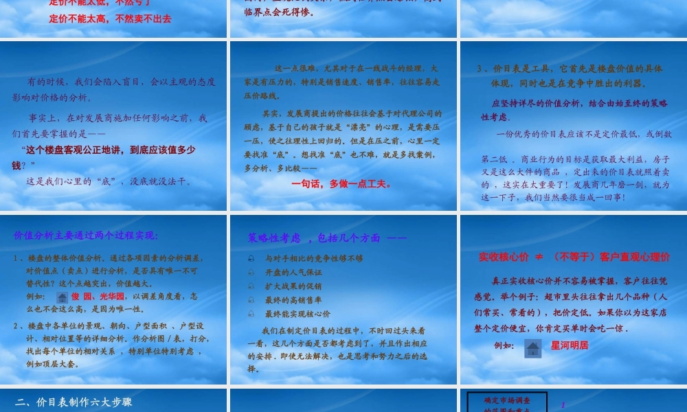 世联03-定价策略培训