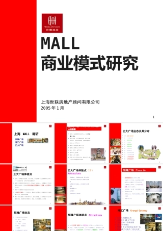 世联-MALL商业模式研究111页