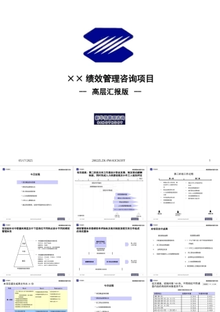××绩效管理咨询项目(ppt 86)--绩效奖金管理办法