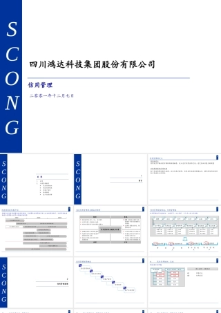 ××科技集团股份有限公司信用管理（PPT 37页）
