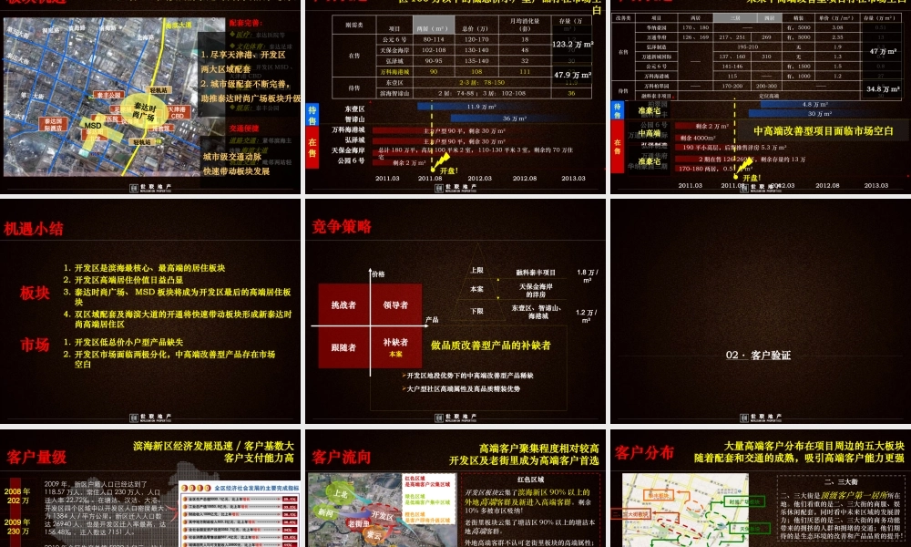 世联XXXX年天津合生·帝景湾项目营销投标报告