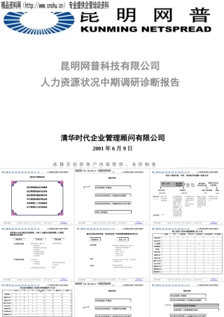 ××科技人力资源调查与诊断