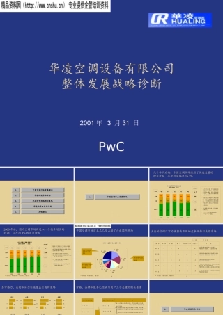××空调设备有限公司整体发展战略诊断(1)