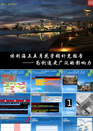 世联XXXX郑州某地产海上五月花营销补充报告