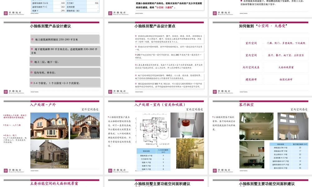 世联--北京独栋别墅产品线和产品研究@别墅