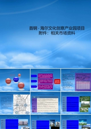 世联-北京市首钢海尔文化创意产业园项目报告及相关市场资料-30PPT