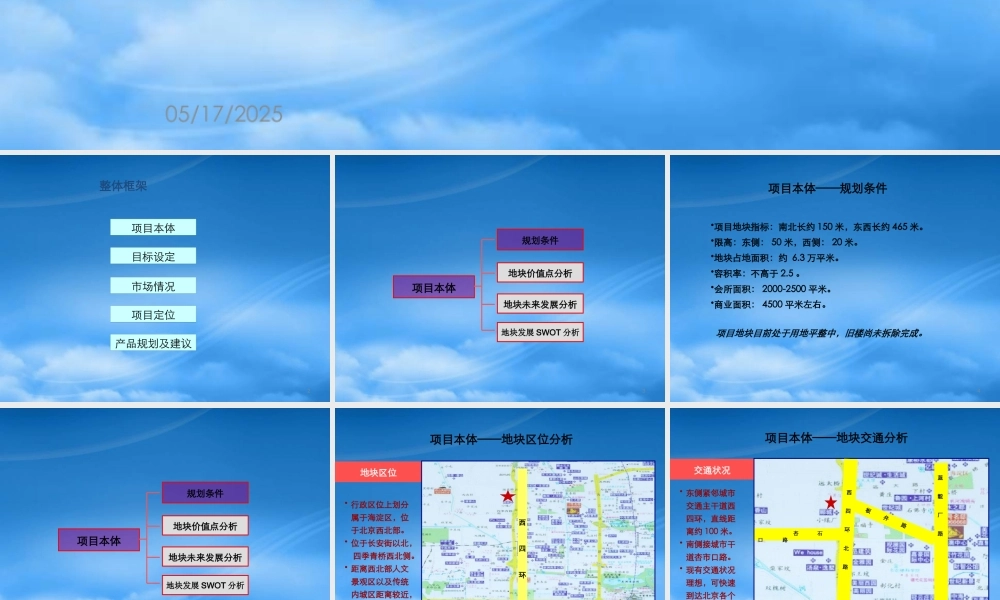 世联-北京西四环项目前期顾问报告136页